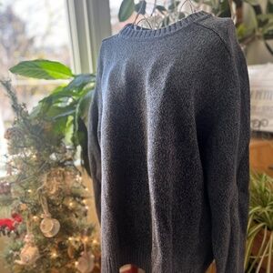 Blue grandpa sweater
